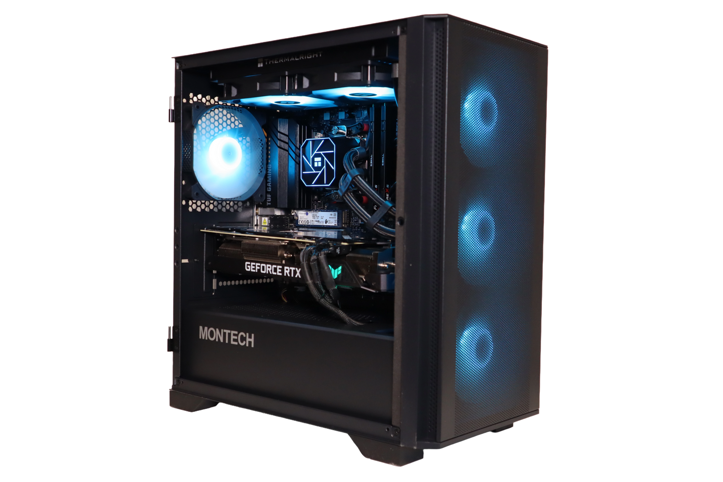 Ryzen 5 7600X / RTX 3080 / 32GB DDR5 / 1TB NVMe M.2 SSD / 12kk Takuu!