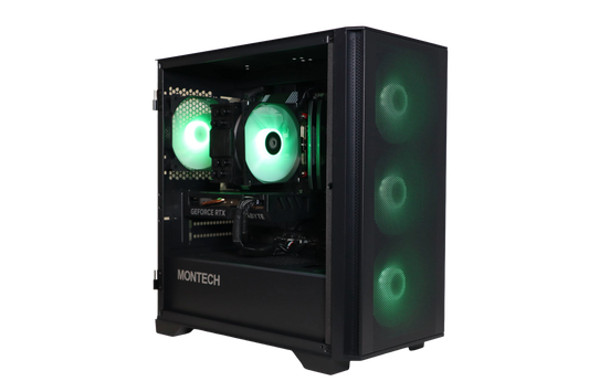 Ryzen 5 7600 / RTX 4060 8GB / 16GB DDR5 / 1TB M.2 SSD / 12kk Takuu!