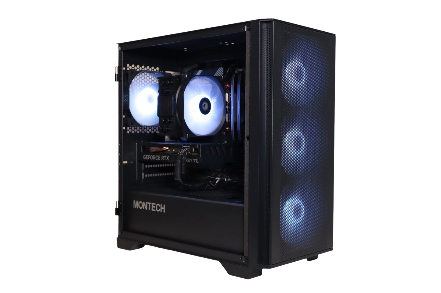 Ryzen 5 7600 / RTX 4060 8GB / 16GB DDR5 / 1TB M.2 SSD / 12kk Takuu!