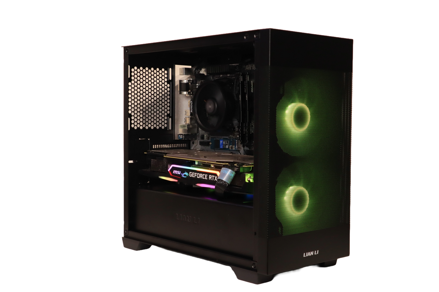 Ryzen 5 5500 / RTX 2080 8GB / 16GB DDR4 / 500GB M.2 SSD / 12kk Takuu!