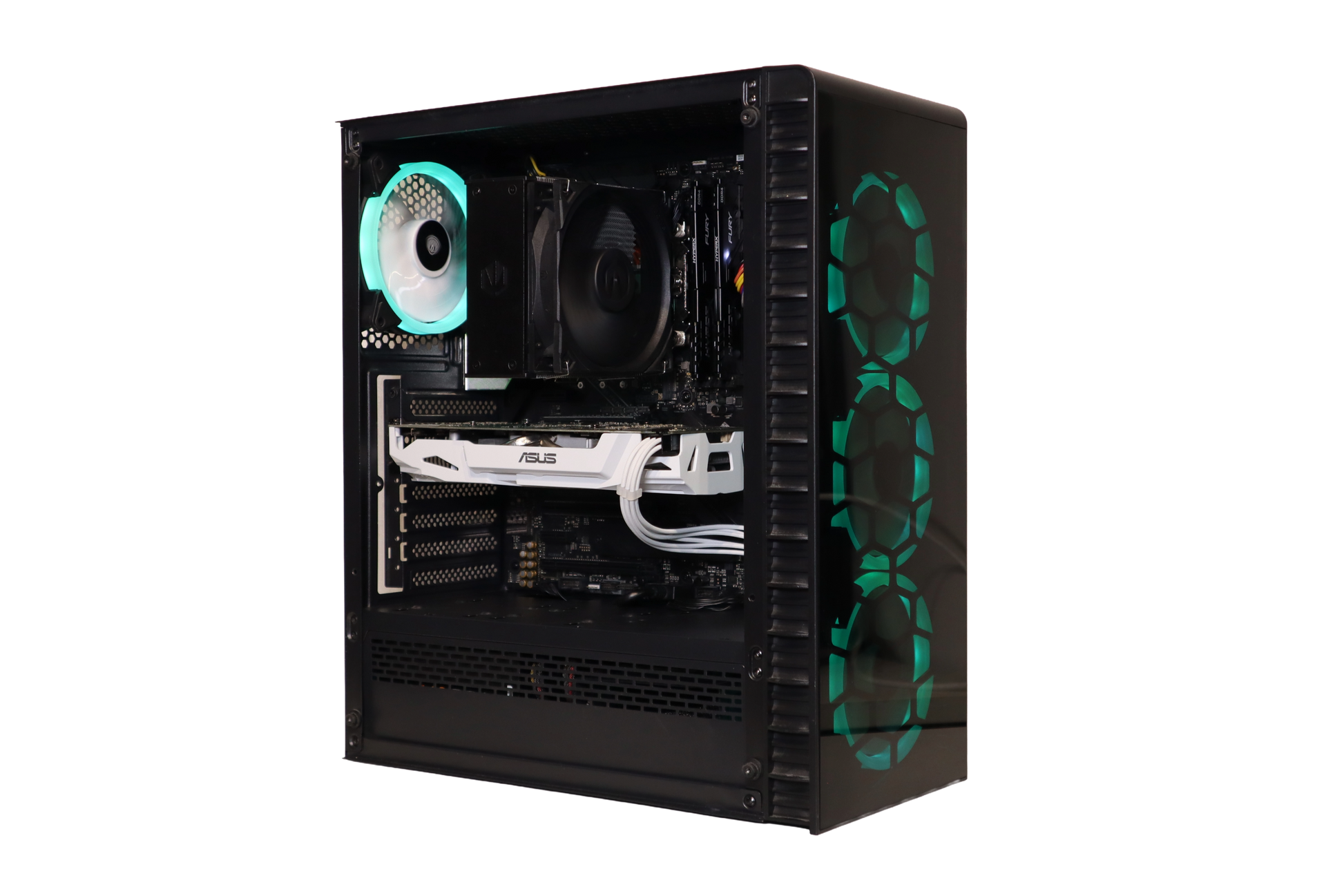 自作pc Core i5-9600k, GTX1060 Käytetty pelikone Intel i5-9600K