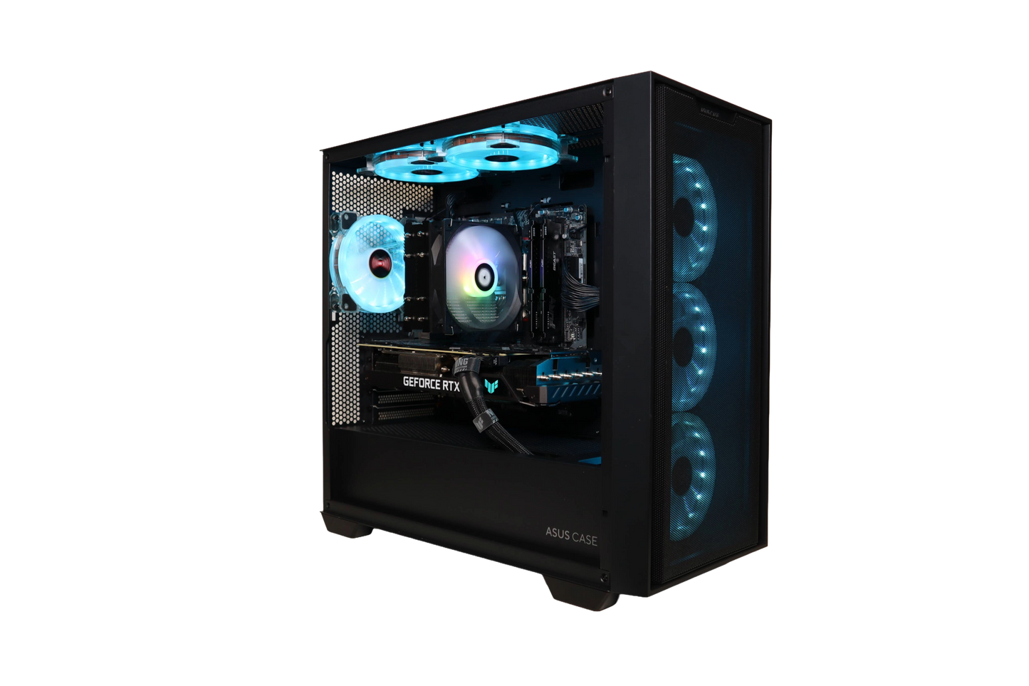 Ryzen 5 7600 / RTX 3080 10GB / 16GB DDR5 / 1TB M.2 SSD / 12kk Takuu!