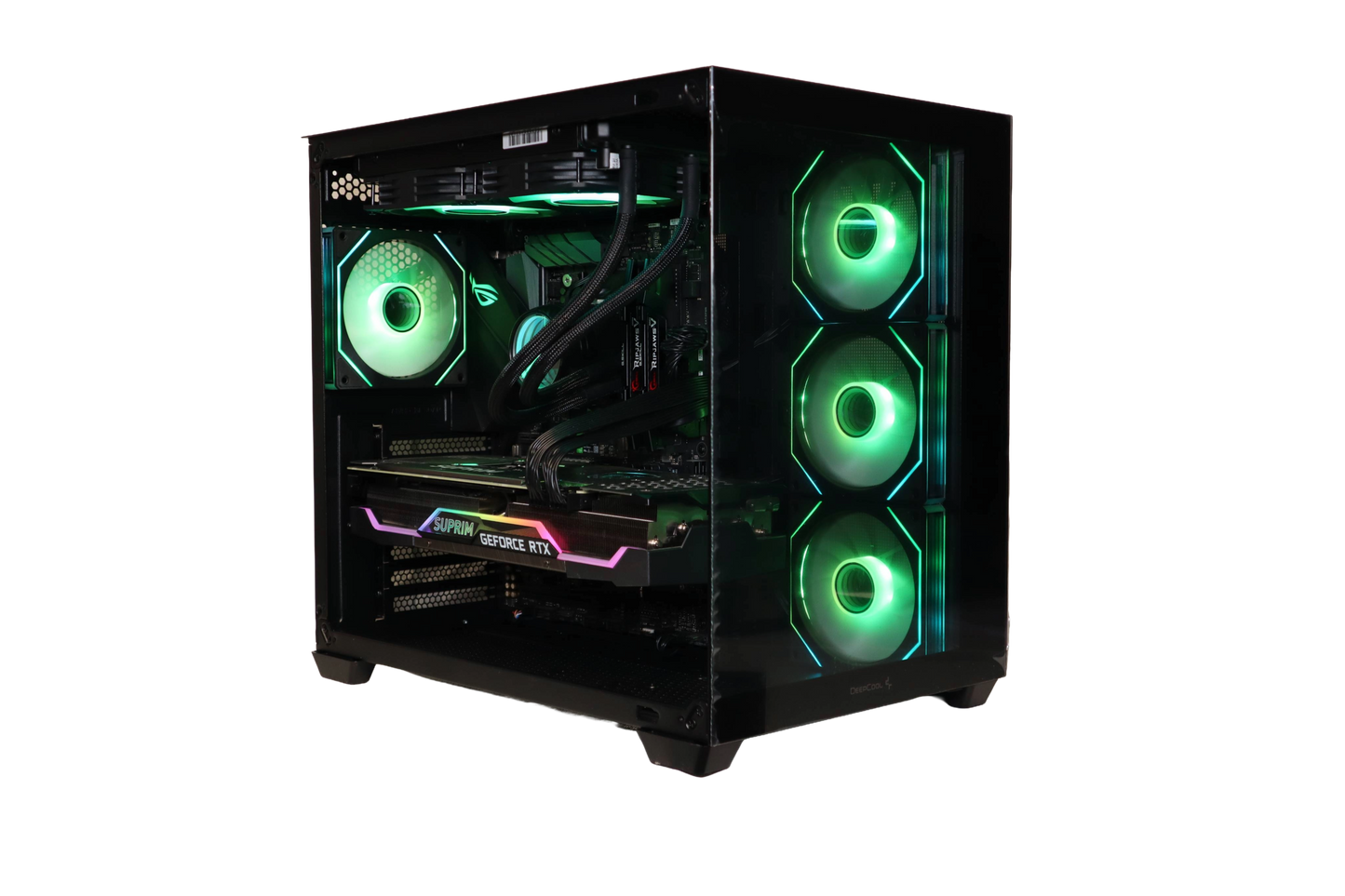 Ryzen 5 5600X / RTX 3070 Ti 8GB / 16GB DDR4 / 1TB M.2 SSD / 12kk Takuu!