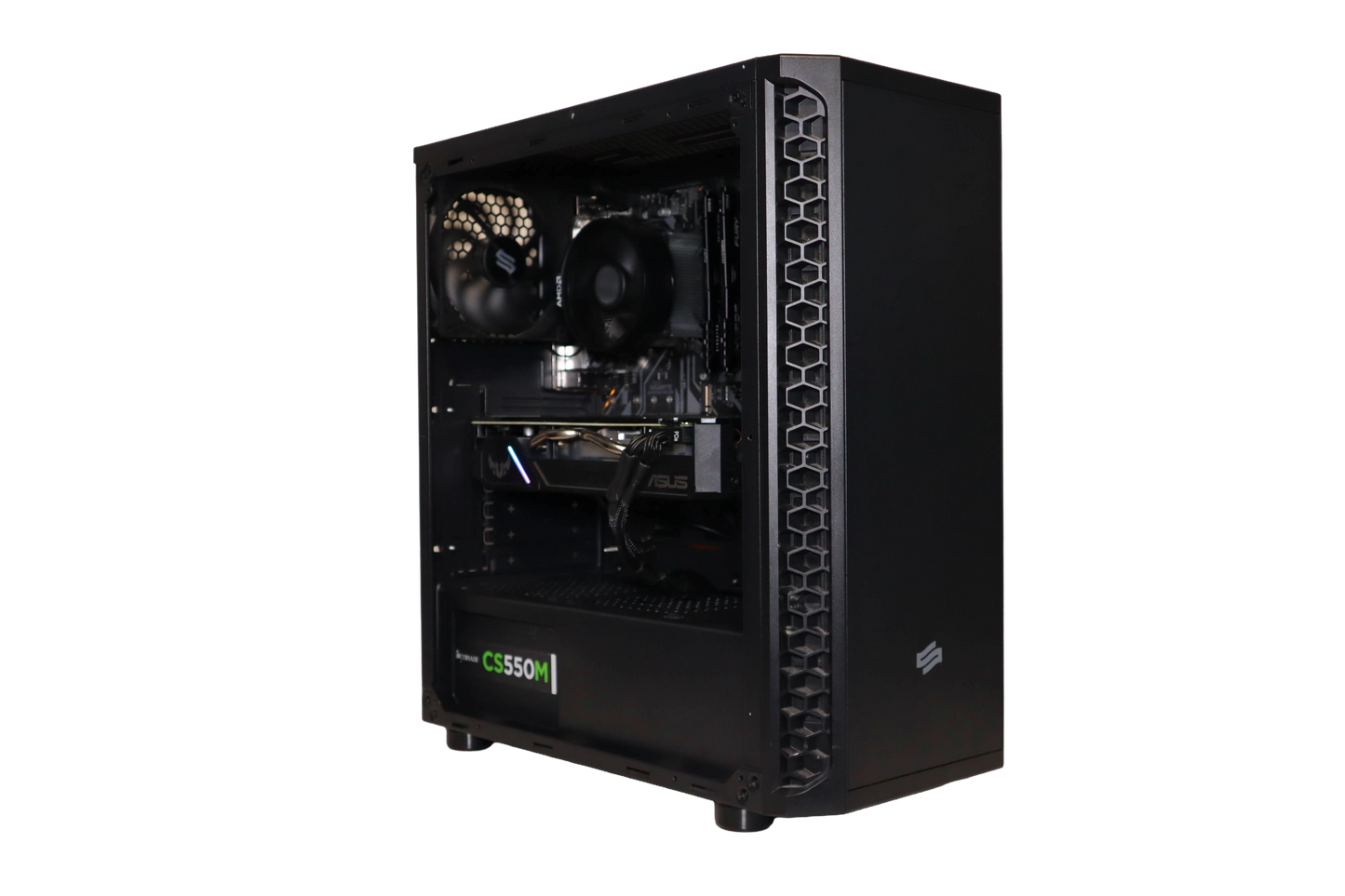 Ryzen 5 1600 / GTX 1660 6GB / 16GB DDR4 / 480GB SSD / 12kk Takuu!