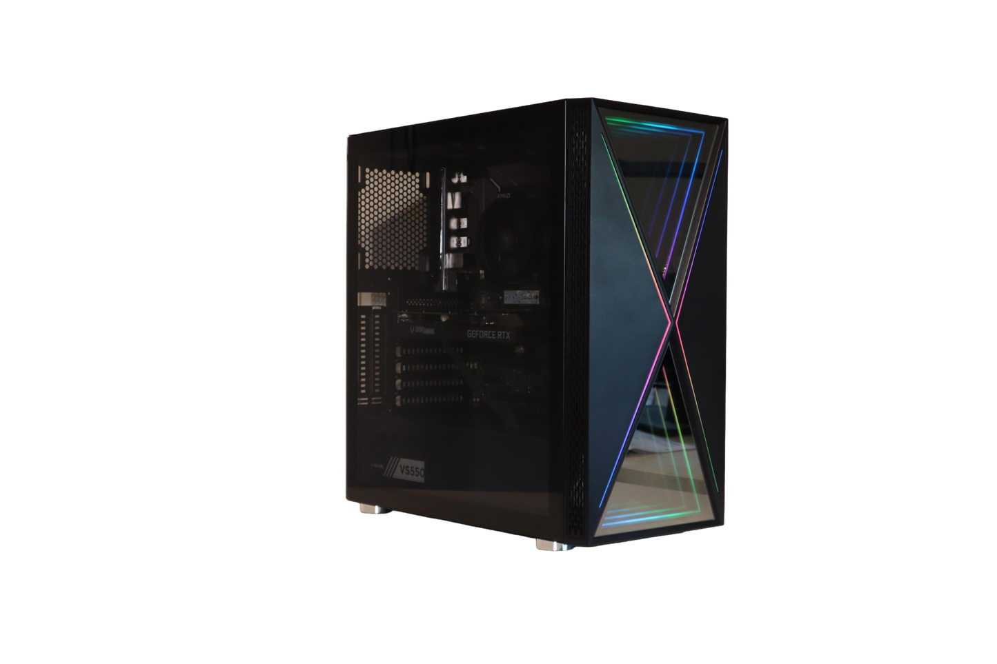 Ryzen 5 5500 / RTX 3050 8GB / 12kk Takuu!