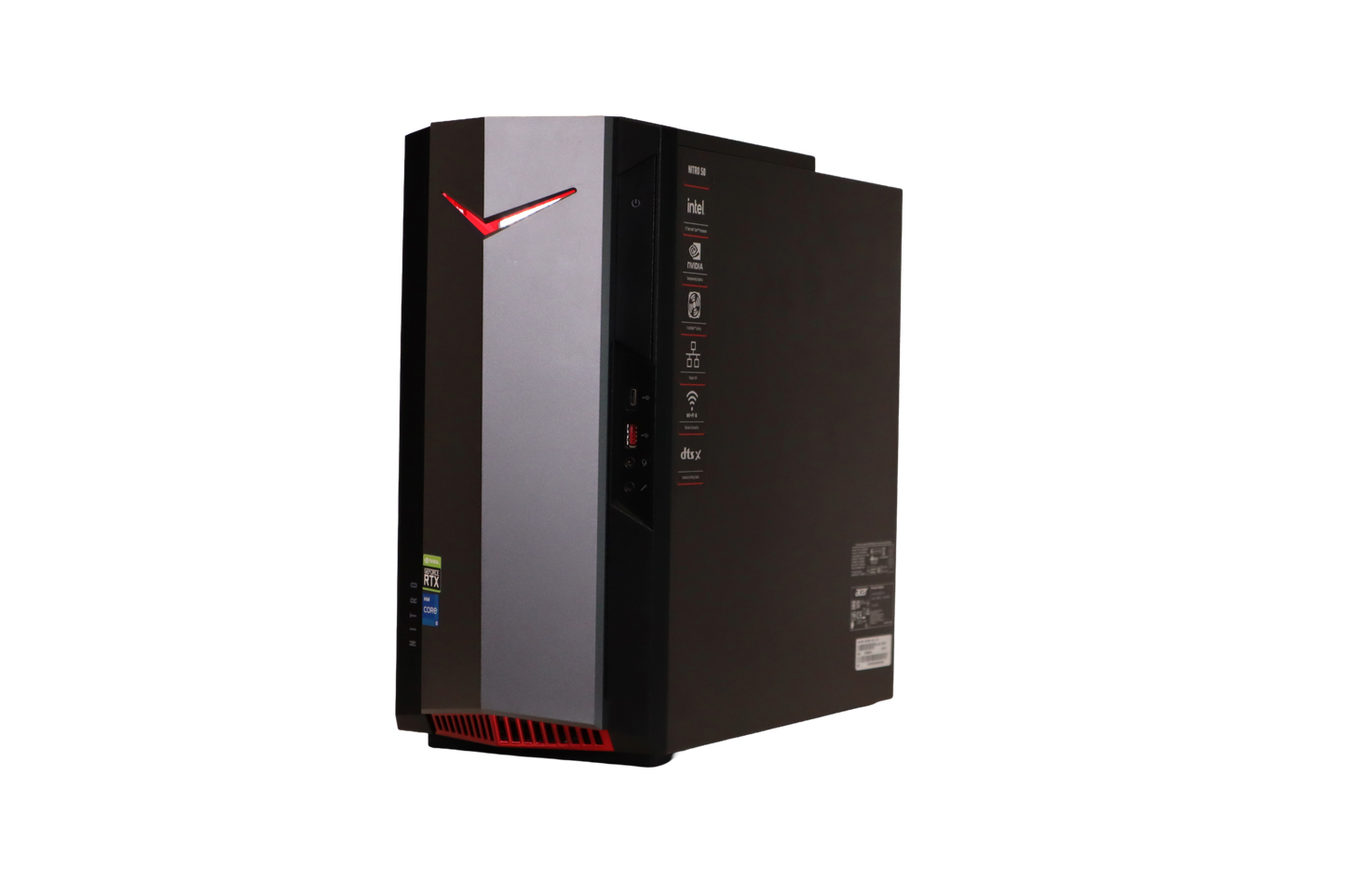 Acer Nitro N50 / I5 / RTX 3060 Ti / 12kk Takuu!